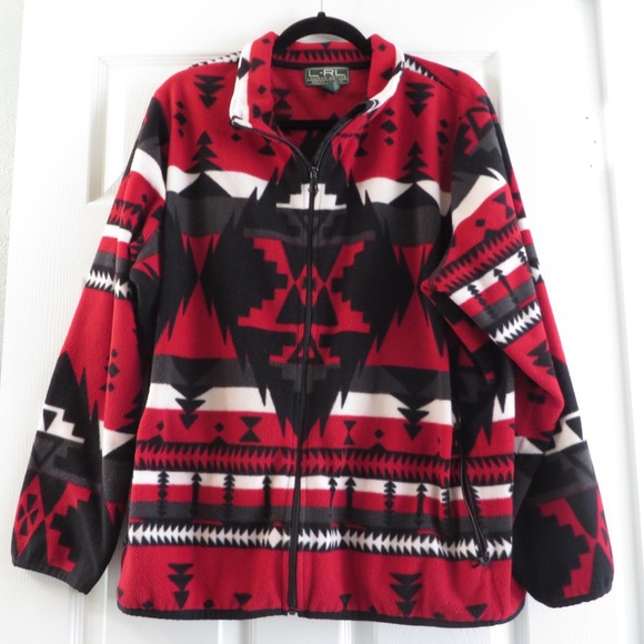 Ralph Lauren Sweaters - Ralph Lauren Aztec fleece zip up sweater